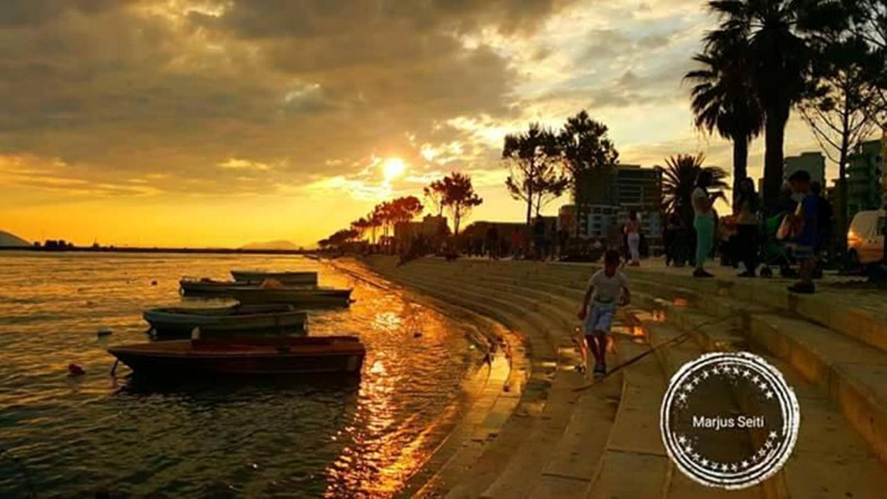 Sea View Apartment Onorato 1 Vlorë エクステリア 写真
