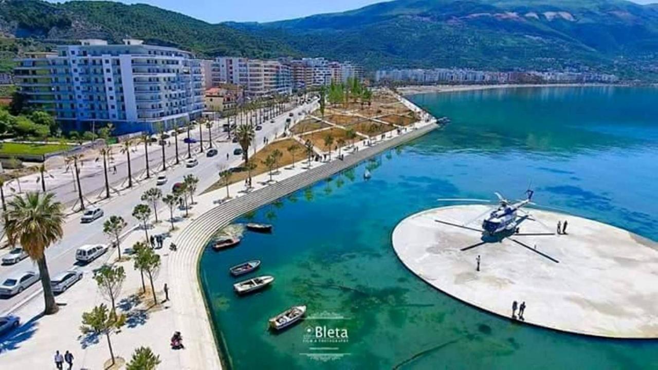 Sea View Apartment Onorato 1 Vlorë エクステリア 写真